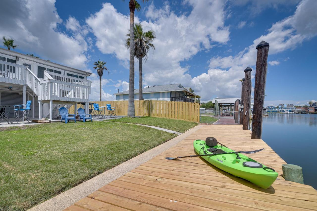 Waterfront Galveston Bay Retreat - 4 Mi To Beach! מראה חיצוני תמונה