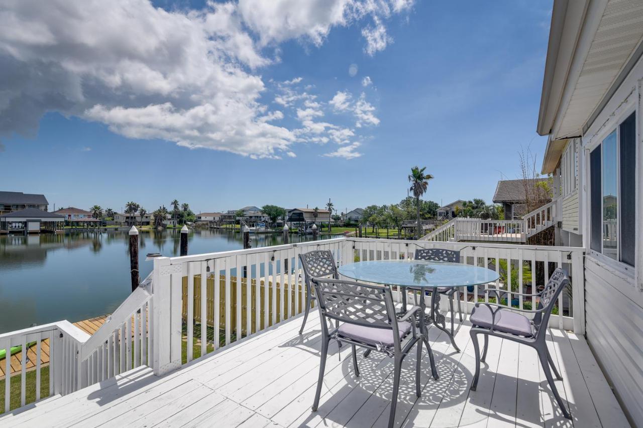 Waterfront Galveston Bay Retreat - 4 Mi To Beach! מראה חיצוני תמונה