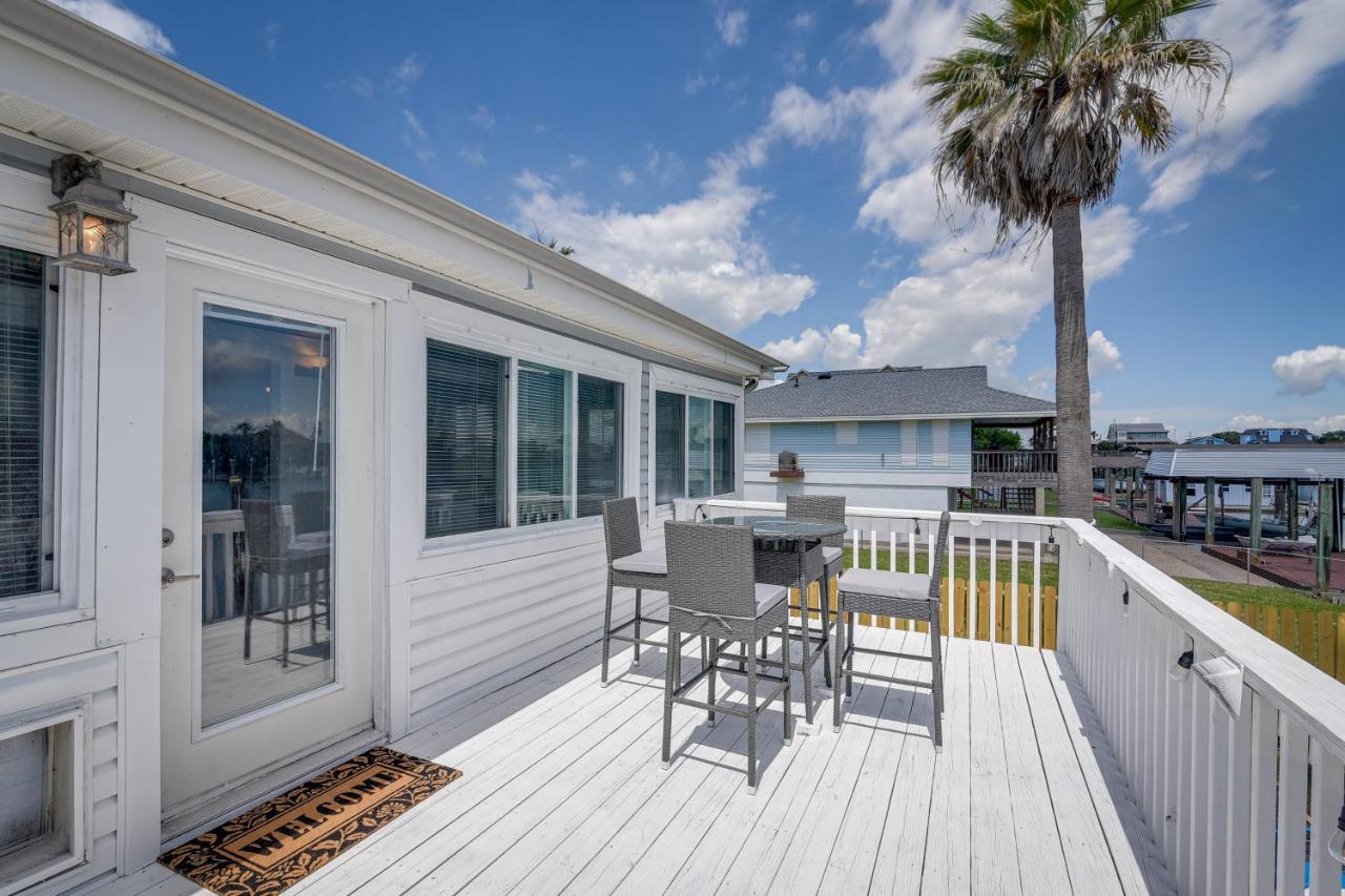 Waterfront Galveston Bay Retreat - 4 Mi To Beach! מראה חיצוני תמונה