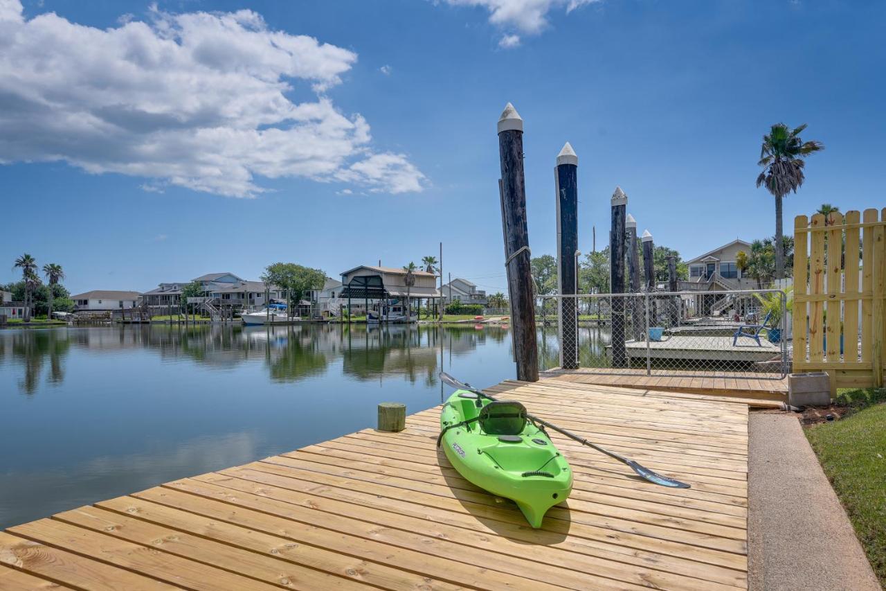 Waterfront Galveston Bay Retreat - 4 Mi To Beach! מראה חיצוני תמונה